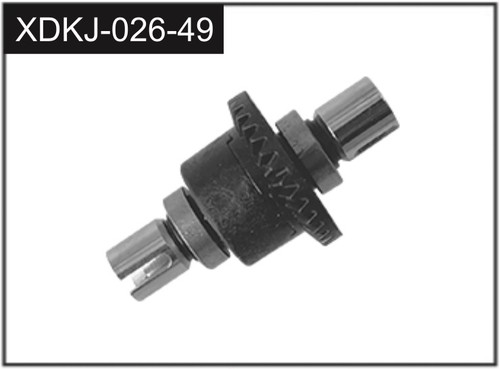 Absima metal differential - metal,